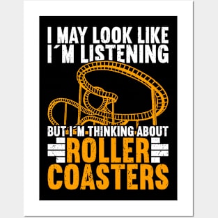 Roller Coaster Rollercoaster Posters and Art